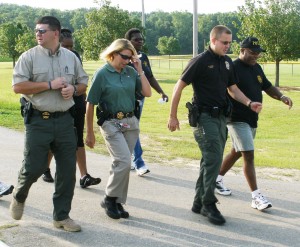 probation parole officers fallen memory walk carolina department south county holds dillon mile held morning friday two dillonheraldonline