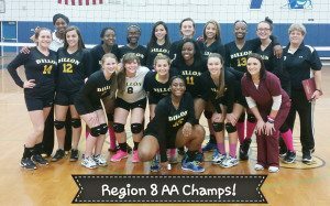 DHS Volleyball Region Champs
