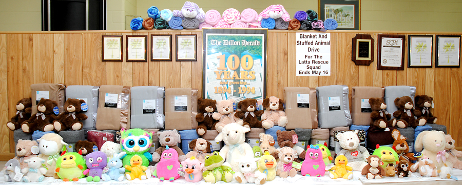 Blanket and Stuffed Animal Drive for Latta Rescue Squad